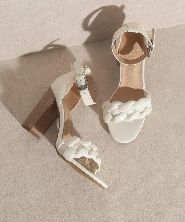 Womens Shoes Style No. Daleyza - Chain Ankle Heel