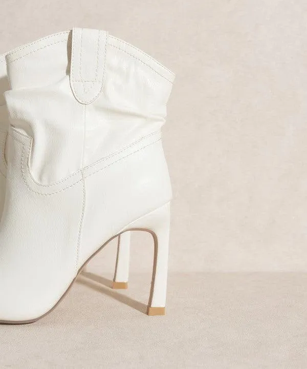 Womens Shoes Style No. Kate - Slim Heel Boots