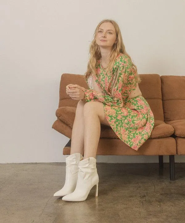 Womens Shoes Style No. Kate - Slim Heel Boots