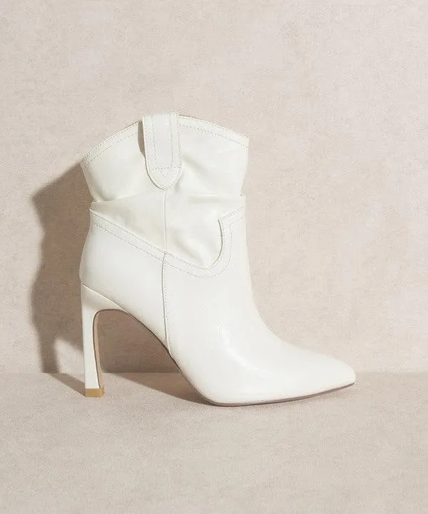 Womens Shoes Style No. Kate - Slim Heel Boots