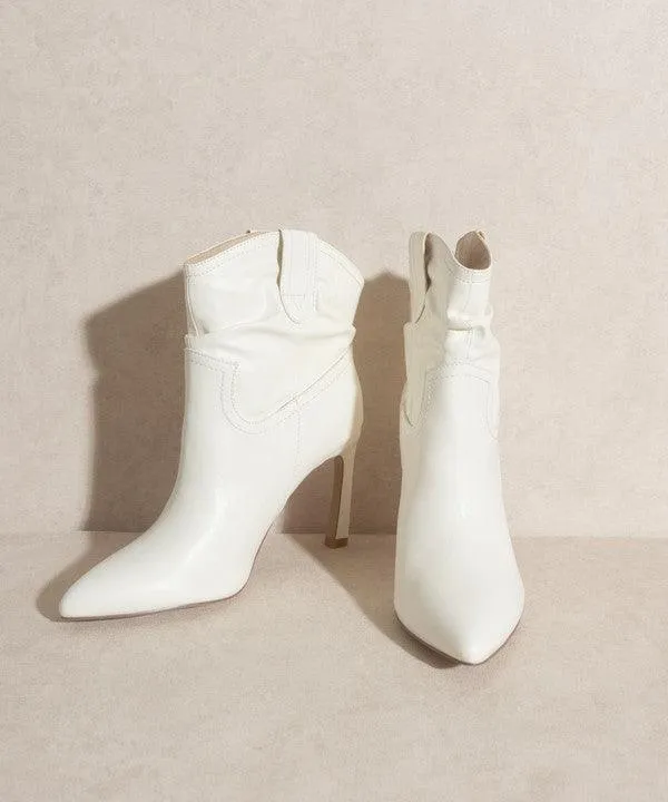 Womens Shoes Style No. Kate - Slim Heel Boots