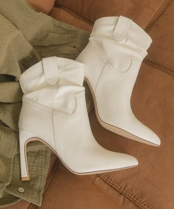 Womens Shoes Style No. Kate - Slim Heel Boots